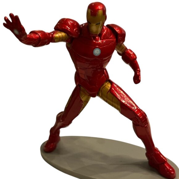 5 MARVEL AVENGERS Cake Toppers Capt America Sandman IronMan Spiderman Soldier - Picture 6 of 9